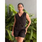 Shorts Alfaiataria Clarice PRETO