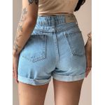 Shorts Jeans Nexxo 14 Barra Feita LAVAGEM CLARA 