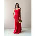 Vestido Longo Janete VERMELHO.