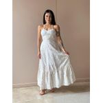 Vestido Midi Laise Perola CREME