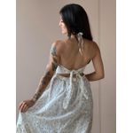 Vestido Midi Laise Perola CREME