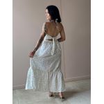 Vestido Midi Laise Perola CREME