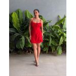 Macaquinho Celeste VERMELHO