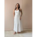 Vestido Midi Madalena OFF WHITE