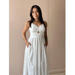 Vestido Midi Madalena OFF WHITE