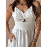 Vestido Midi Madalena OFF WHITE