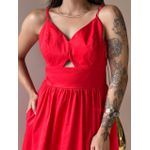 Vestido Midi Madalena VERMELHO