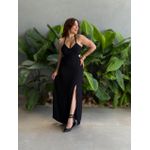 Vestido Longo Aria PRETO.