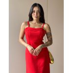 Vestido Midi Betina VERMELHO