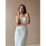 Vestido Midi Betina OFF WHITE