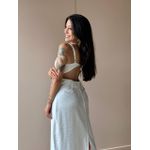 Vestido Midi Betina OFF WHITE