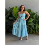 Vestido Midi Flavia AZUL BEBE.