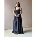 Vestido Longo Rosalia PRETO