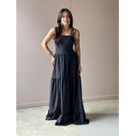 Vestido Longo Rosalia PRETO