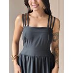 Vestido Longo Rosalia PRETO