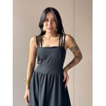 Vestido Longo Rosalia PRETO