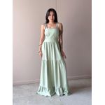 Vestido Longo Rosalia VERDE MENTA