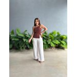 Blusa Assimetrica Juju MARROM