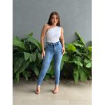 Body Nula Manga em Poliamida BRANCO