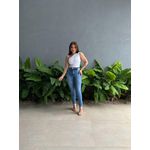 Body Nula Manga em Poliamida BRANCO