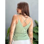 Regata Alças Finas Melina VERDE MENTA