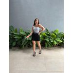 Saia Jeans Nexxo 04 PRETO