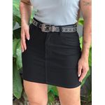 Saia Jeans Nexxo 04 PRETO