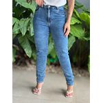 Calça Mom Jeans Nexxo com Elastano LAVAGEM MEDIA 