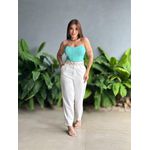Cropped Corselet Tamara VERDE ÁGUA