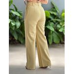 Calça Pantalona Taila em Alfaiataria AMARELO
