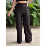 Calça Pantalona Taila em Alfaiataria PRETO