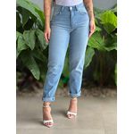 Calça Mom Jeans Nexxo 11 LAVAGEM MEDIA 