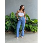 Top faixa em Tricot Modal OFF WHITE