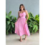 Vestido Midi Flavia ROSA CLARO