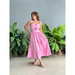 Vestido Midi Flavia ROSA CLARO