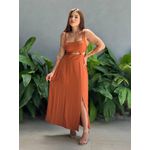 Vestido Midi Jhenifer TERRACOTA