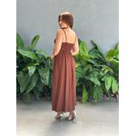 Vestido Midi Jhenifer MARROM