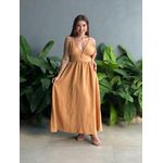 Vestido Midi Barbara CARAMELO
