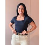 Body Manga Curta Luciana PRETO