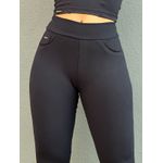 CALÇA K2B FLARE SEM BOLSO - MARZINE PRETO