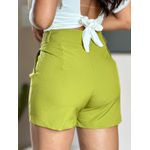 Shorts Raissa em Liocel VERDE OLIVA