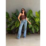 Wide Legg Nexxo 12 Com Elastano LAVAGEM CLARA 