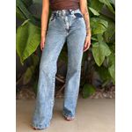 Wide Legg Nexxo 12 Com Elastano LAVAGEM CLARA 