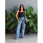 Cropped Tube Top PRETO