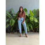 Calça Mom Jeans Nexxo 15 LAVAGEM CLARA 