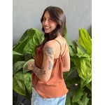 Blusa Bata Raquel CAPUCCINO
