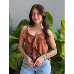 Blusa Bata Raquel CAPUCCINO