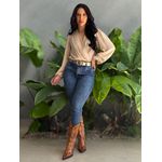 Calça Jeans Skinny Carmen 2429 LAVAGEM ESCURA 