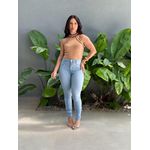 Blusa Regata Diana em Tricot BEGE