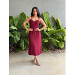 Vestido Midi Angelica VINHO